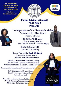 Alva Stuart, Funeral Director. Tonette Williams Attorney at Law. Rudy Suffrant, Financial Planner.